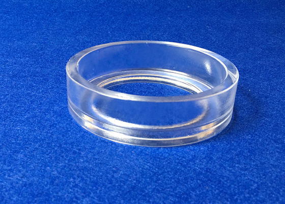 Porcellana Elimini la prestazione visiva eccellente dell'anello di vetro di quarzo fuso con il punto fornitore