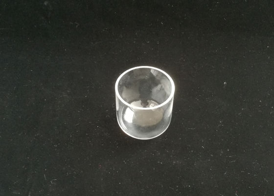Porcellana Metropolitana della prova di laboratorio di vetro di quarzo fuso di elevata purezza SiO2 con il fondo rotondo fornitore