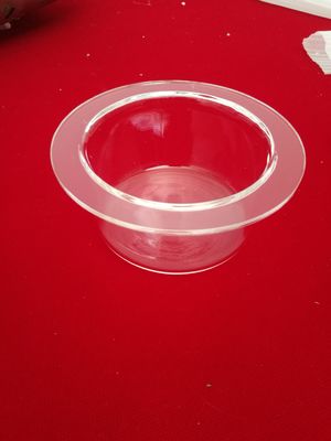 Porcellana Il quarzo Labware fornisce il vetro di quarzo fuso SiO2 della cristalleria 99,995% Labware/con/senza del crogiolo flangia fornitore
