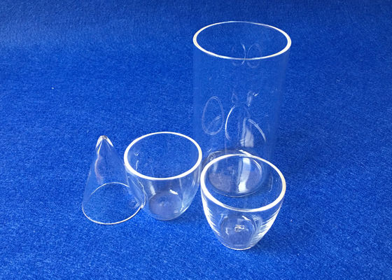 Quarzo fuso facoltativo Labware del vario volume/becher di vetro di quarzo fornitore