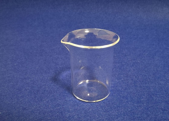 Becher trasparente 50ML di vetro di quarzo fuso con servizio personalizzato del becco disponibile fornitore