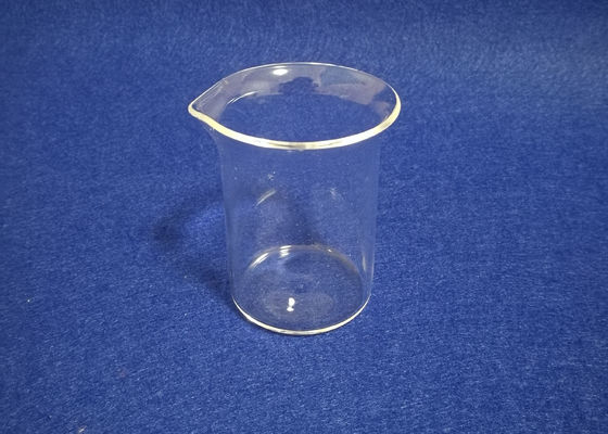 Becher trasparente 50ML di vetro di quarzo fuso con servizio personalizzato del becco disponibile fornitore