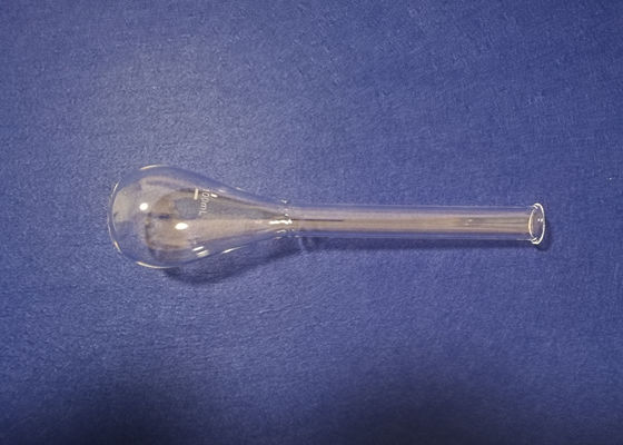 Quarzo fuso personale Labware/boccetta 100ML di Kjeldahl con il collo lungo fornitore