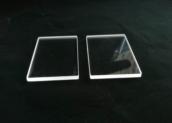 Lastra di vetro personale L100xW50xT3mm della silice per la finestra di visualizzazione fornitore