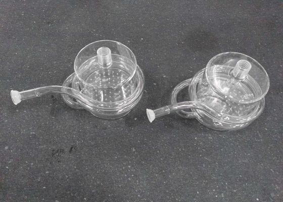 Tipo chimico di prestazione della bottiglia del reattore del laboratorio di vetro di quarzo alto con la metropolitana a spirale fornitore