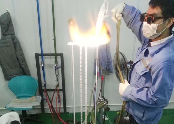 Iso solare di uso di industria del crogiolo di ferrovia di vetro di quarzo di elevata purezza diplomato fornitore