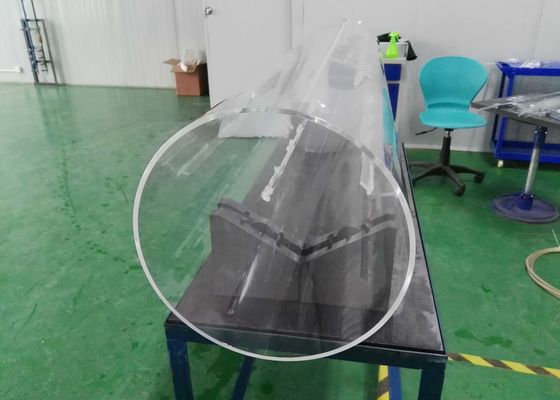 Metropolitana di fornace solare di vetro di quarzo di industria con il diametro esterno di 330mm fornitore