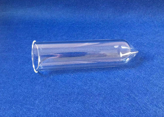 Crogiolo di vetro di quarzo fuso di uso del laboratorio con un piccolo foro al fondo fornitore