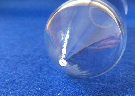 Crogiolo di vetro di quarzo fuso di uso del laboratorio con un piccolo foro al fondo fornitore