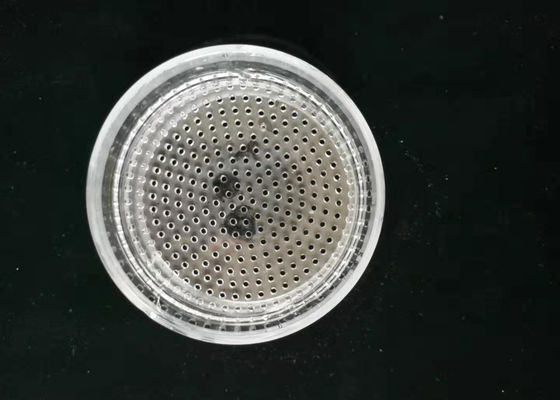 Prodotti di vetro traslucidi su misura del quarzo saldati con un piatto del foro fornitore
