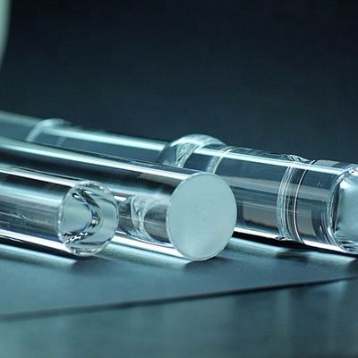Bacchette di vetro 1 - 83mm OD del quarzo fuso con la prestazione visiva eccellente fornitore