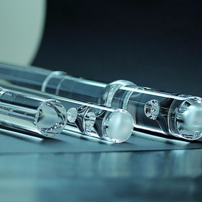Bacchette di vetro 1 - 83mm OD del quarzo fuso con la prestazione visiva eccellente fornitore