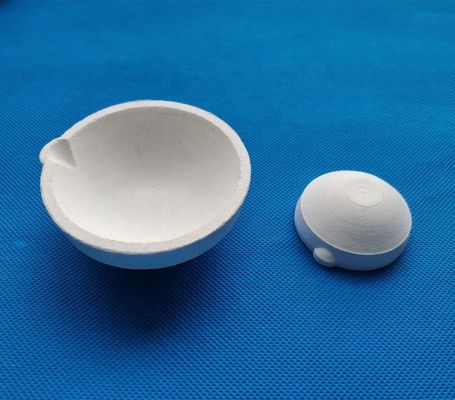 100 - crogiolo di vetro di quarzo 2500G/crogiolo ceramico della silice per oro/argento fornitore