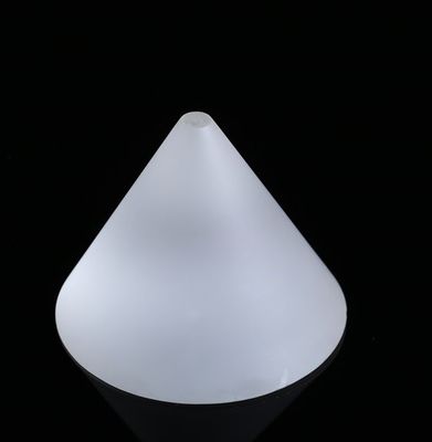 Cono su misura di vetro di quarzo fuso del prodotto chimico senza rivestimento di superficie fornitore