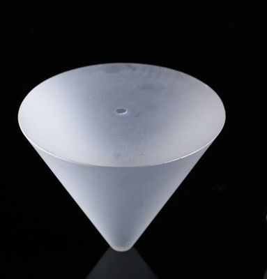 Cono su misura di vetro di quarzo fuso del prodotto chimico senza rivestimento di superficie fornitore