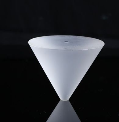 Cono su misura di vetro di quarzo fuso del prodotto chimico senza rivestimento di superficie fornitore