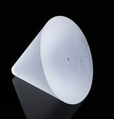 Cono su misura di vetro di quarzo fuso del prodotto chimico senza rivestimento di superficie fornitore