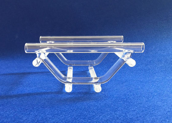 L'alta qualità ha personalizzato i chiari crogioli Railboat di quarzo per il wafer fornitore