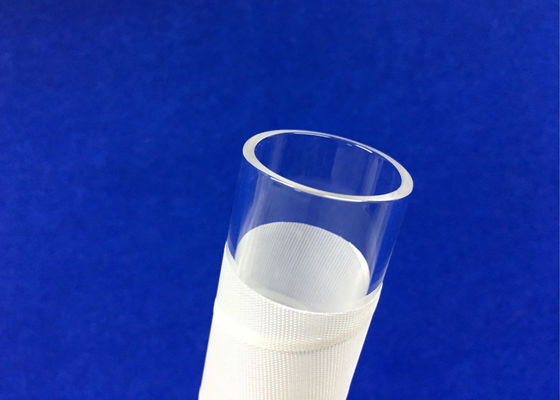 Tubo di vetro al quarzo OD 30 mm con fusione PECVD con fibra bianca 3M utilizzata nell&#39;industria solare per resistere alle alte temperature fornitore