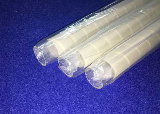 Tubo di vetro al quarzo OD 30 mm con fusione PECVD con fibra bianca 3M utilizzata nell&#39;industria solare per resistere alle alte temperature fornitore