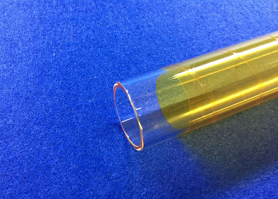 PECVD ha fuso il OD metropolitana di vetro del quarzo da 30 millimetri coperta di fibra gialla di 3M utilizzata nell'industria di Photocoltaic ricoperta fornitore