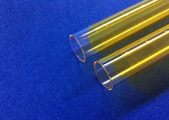 PECVD ha fuso il OD metropolitana di vetro del quarzo da 30 millimetri coperta di fibra gialla di 3M utilizzata nell'industria di Photocoltaic ricoperta fornitore