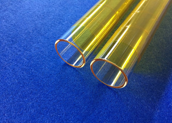 PECVD ha fuso il OD metropolitana di vetro del quarzo da 30 millimetri coperta di fibra gialla di 3M utilizzata nell'industria di Photocoltaic ricoperta fornitore